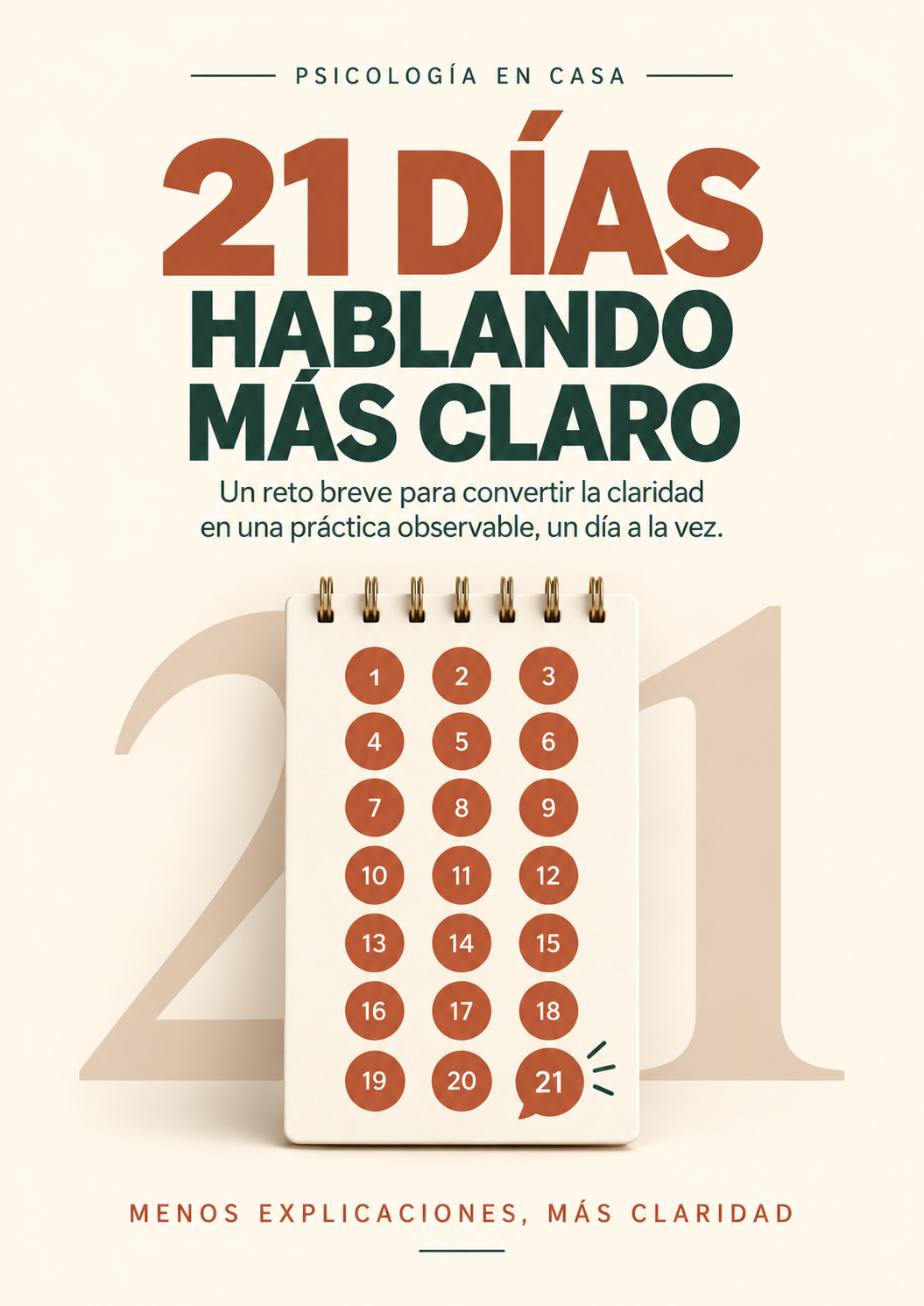 Bonus 21 días hablando más claro